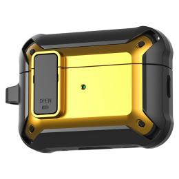  AirPods Pro 3 Skal Shockproof Hybrid Armor Gul - Teknikhallen.se