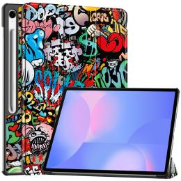  Samsung Galaxy S10 FE Plus Fodral Tri-Fold Graffiti - Teknikhallen.se