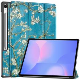  Samsung Galaxy S10 FE Plus Fodral Tri-Fold Peach Blossom - Teknikhallen.se
