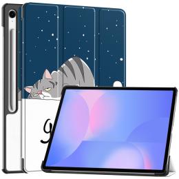  Samsung Galaxy S10 FE Plus Fodral Tri-Fold Katt - Teknikhallen.se