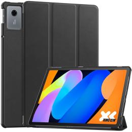  Lenovo Idea Tab Fodral Tri-Fold Läder Svart - Teknikhallen.se