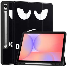  Samsung Galaxy Tab S10 Lite Fodral Tri-Fold Dont Touch Me - Teknikhallen.se