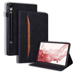  Galaxy Tab S11/S10 Lite/S10 FE/S9/S9 FE/S8/S7 Fodral Läder Svart - Teknikhallen.se