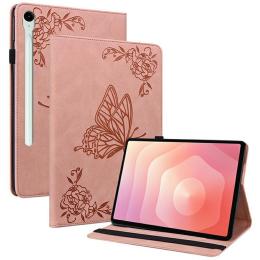  Samsung Galaxy Tab S11 Fodral Butterfly Flower Rosa - Teknikhallen.se