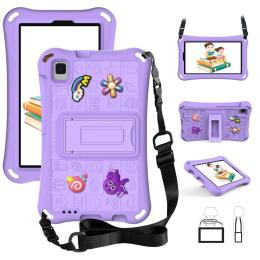  Galaxy Tab A11 / A9 / A7 Lite / A 8.0 Skal EVA Kickstand Lila - Teknikhallen.se