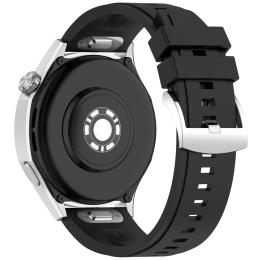  Klockarmband 22 mm Quick Release Silikon Svart - Teknikhallen.se