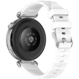  Huawei Watch GT 6 41 mm / 5 Pro 42 mm Armband Silikon Vit - Teknikhallen.se