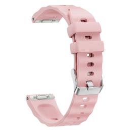  Klockarmband 18 mm Quick Release Wave Silikon Rosa - Teknikhallen.se