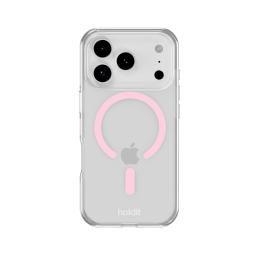holdit holdit iPhone 17 Pro Max MagSafe Mobilskal Pink/Transparent - Teknikhallen.se