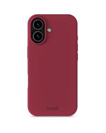 holdit holdit iPhone 17 Mobilskal Silikon Red Velvet - Teknikhallen.se