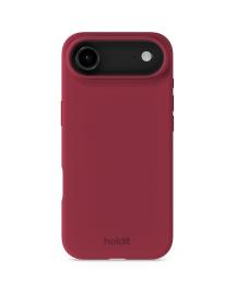 holdit holdit iPhone 17 Air Mobilskal Silikon Red Velvet - Teknikhallen.se