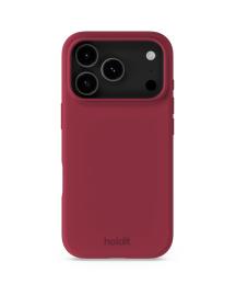 holdit holdit iPhone 17 Pro Mobilskal Silikon Red Velvet - Teknikhallen.se