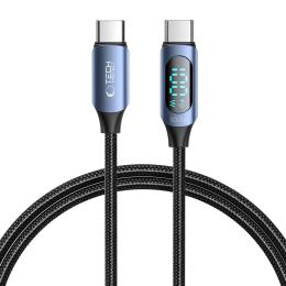 Tech-Protect Tech-Protect 1 m 100W/5A PD USB-C - USB-C Kabel UltraBoost LED - Teknikhallen.se