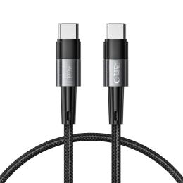 Tech-Protect Tech-Protect 0.5 m 100W/5A PD USB-C - USB-C Kabel UltraBoost Grå - Teknikhallen.se