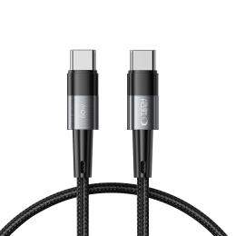 Tech-Protect Tech-Protect 0.5 m 60W/3A PD USB-C - USB-C Kabel UltraBoost Grå - Teknikhallen.se