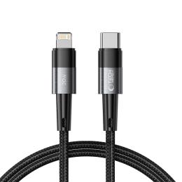 Tech-Protect Tech-Protect 1 m 20W/3A PD Lightning - USB-C Kabel UltraBoost Grå - Teknikhallen.se