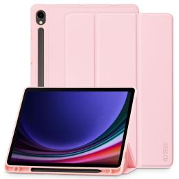 Tech-Protect Tech-Protect Galaxy Tab S9 FE Fodral SmartCase Pennhållare Rosa - Teknikhallen.se