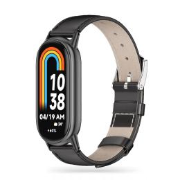 Tech-Protect Tech-Protect Xiaomi Smart Band 9/8 Armband LeatherFit - Teknikhallen.se