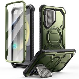 Supcase Supcase Galaxy S25 Skal MagSafe Iblsn ArmorBox Guldan - Teknikhallen.se