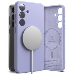 Ringke Ringke Galaxy S25 Skal MagSafe Silicone Lavender - Teknikhallen.se