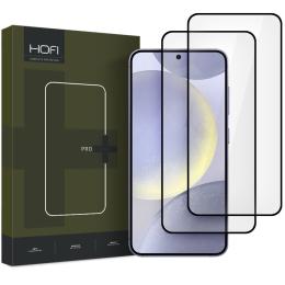 HOFI HOFI Galaxy S25 Plus 2-PACK Skärmskydd Pro+ Härdat Glas Svart - Teknikhallen.se