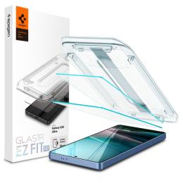 Spigen Spigen Galaxy S25 Ultra 2-PACK GLAS.tR "Ez Fit" Skärmskydd - Teknikhallen.se