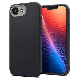 Spigen Spigen iPhone 16e Skal MagSafe Mag NanoPop Black Sesame - Teknikhallen.se