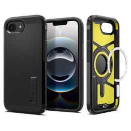 Spigen Spigen iPhone 16e Skal MagSafe Tough Armor Svart - Teknikhallen.se