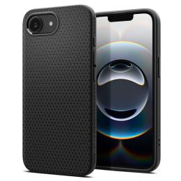 Spigen Spigen iPhone 16e Skal Liquid Air Matt Svart - Teknikhallen.se