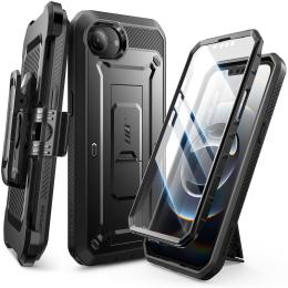 Supcase Supcase iPhone 16e Skal Unicorn Beetle Pro Svart - Teknikhallen.se