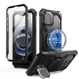 Supcase Supcase iPhone 16e Skal MagSafe Iblsn ArmorBox Svart - Teknikhallen.se