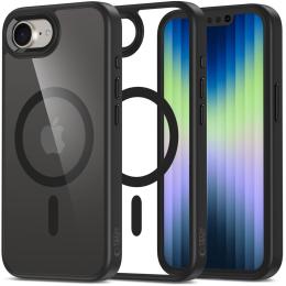 Tech-Protect Tech-Protect iPhone 16e Skal MagSafe MagMat Svart/Transparent - Teknikhallen.se