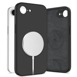 Tech-Protect Tech-Protect iPhone 16e Skal MagSafe Liquid Silicone Svart - Teknikhallen.se