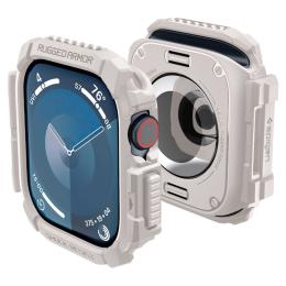 Spigen Spigen Apple Watch 11/10 46 mm Skal Rugged Armor Dune Beige - Teknikhallen.se