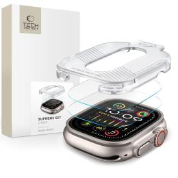 Tech-Protect Tech-Protect Apple Watch Ultra 49 mm 2-PACK Skärmskydd Supreme - Teknikhallen.se