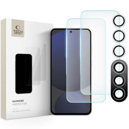 Tech-Protect Tech-Protect Galaxy S24 FE 3-PACK Skärmskydd/Linsskydd - Teknikhallen.se