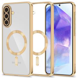 Tech-Protect Tech-Protect Galaxy A56 5G Skal MagSafe MagFlex Shiny Gold - Teknikhallen.se