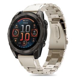Tech-Protect Tech-Protect Garmin Fenix 5/6/6 Pro/7/8/E 47 mm Armband Stainless - Teknikhallen.se