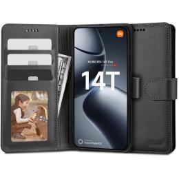 Tech-Protect Tech-Protect Xiaomi 14T Pro Fodral Läder Svart - Teknikhallen.se