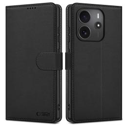 Tech-Protect Tech-Protect Xiaomi Redmi Note 14 4G Fodral Läder Svart - Teknikhallen.se