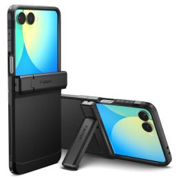 Spigen Spigen Galaxy Z Flip 7 Skal MagSafe Tough Armor Pro Svart - Teknikhallen.se