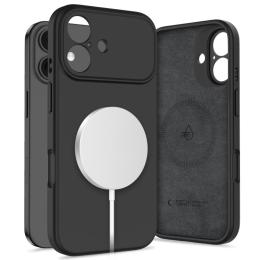 Tech-Protect Tech-Protect iPhone 17 Skal MagSafe Silicone Svart - Teknikhallen.se