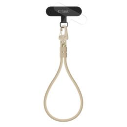 Tech-Protect Tech-Protect Mobilsnöre Rope Wrist Strap Taupe - Teknikhallen.se