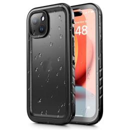 Tech-Protect Tech-Protect iPhone 15 Skal 360 IP68 Shellbox Svart - Teknikhallen.se