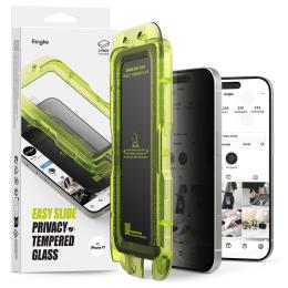 Ringke Ringke iPhone 17 2-PACK Easy Slide Skärmskydd Privacy - Teknikhallen.se