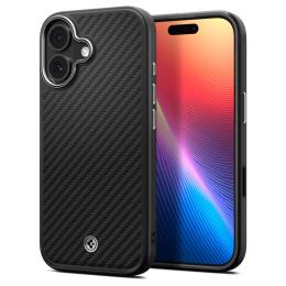 Spigen Spigen iPhone 17 Skal MagSafe Enzo Aramid 'T' Svart/Silver - Teknikhallen.se