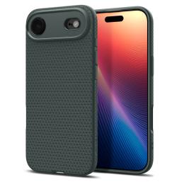 Spigen Spigen iPhone Air Skal Liquid Air Abyss Green - Teknikhallen.se
