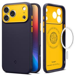 Spigen Spigen iPhone 17 Pro Skal MagSafe Nano Pop Blueberry Navy - Teknikhallen.se