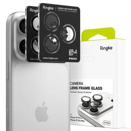 Ringke Ringke iPhone 17 Pro / 17 Pro Max 2-PACK Linsskydd Svart - Teknikhallen.se