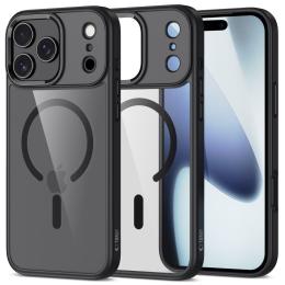 Tech-Protect Tech-Protect iPhone 17 Pro Skal MagSafe MagMat Svart/Transparent - Teknikhallen.se